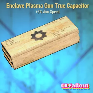 Enclave Plasma Gun True Capacitor