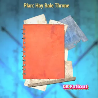 Hay Bale Throne