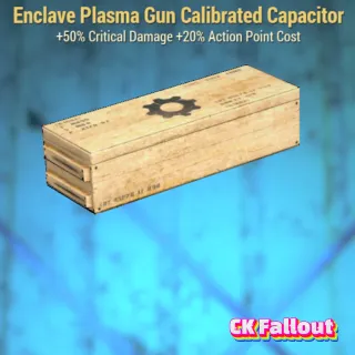 Enclave Plasma Gun Calibrated Capacior