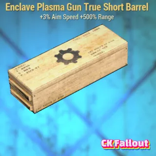 Enclave Plasma Gun True Short Barrel