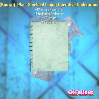 Shielded Lining Operative Underarmor