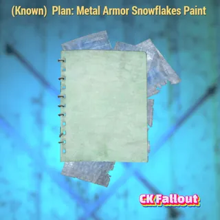Metal Armor Snowflakes Paint