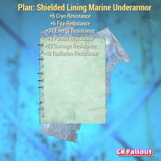 Shielded Lining Marine Underarmor