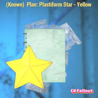 Plastiform Star Yellow