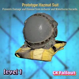 Prototype Hazmat Suit