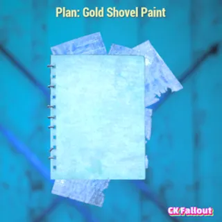 Gold Shovel Paint