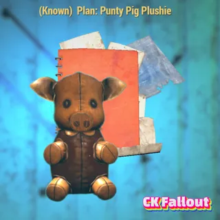 Punty Pig Plushie