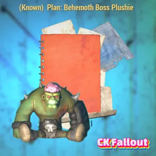 Behemoth Boss Plushie