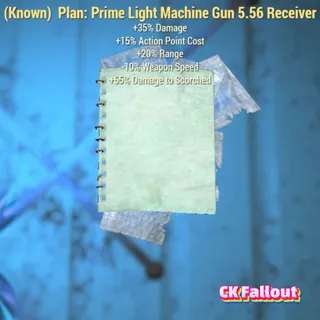 Prime Light Machine Gun 5.56 Receiver