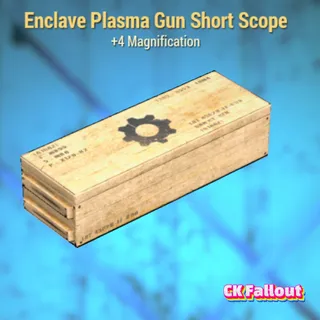 Enclave Plasma Gun Short Scope