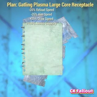 Gatling Plasma Large Core Receptacle