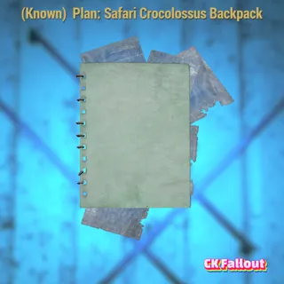 Safari Crocolossus Backpack