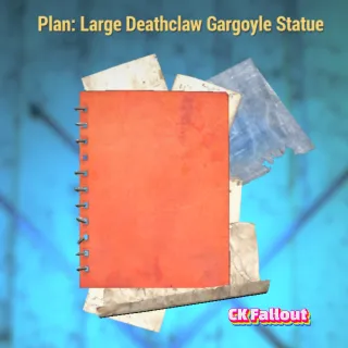 Large Deathclaw Gargoyle Statue