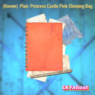 Princess Castle Pink Sleeping Bag