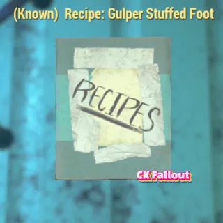 Gulper Stuffed Foot