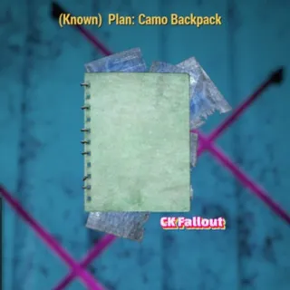 Camo Backpack