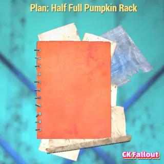 Half Full Pumpkin Rack