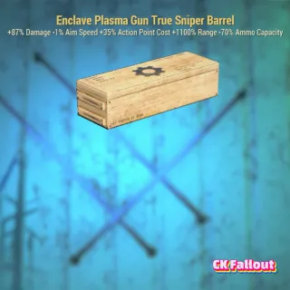 Enclave Plasma True Sniper Barrel