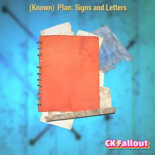 Signs and Letters