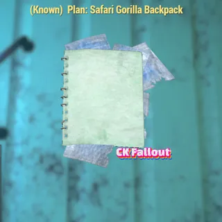 Safari Gorilla Backpack