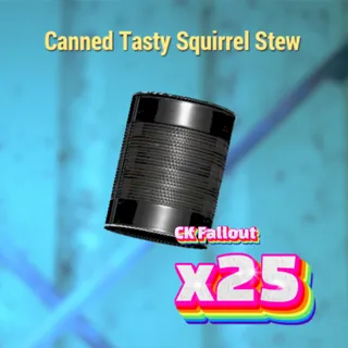 Canned Tasty Squirrel Stew x25
