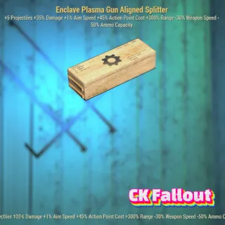 Enclave Plasma Gun Aligned Splitter