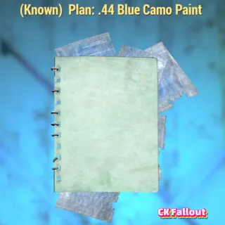 .44 Blue Camo Paint