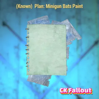 Minigun Bats Paint