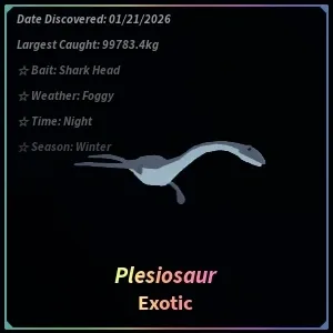 Fisch 3st Plesiosaur