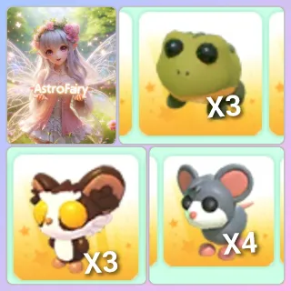 Mouse - Aye Aye - Bullfrog bundle