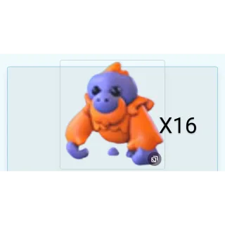 Bundle x16 Orangutan