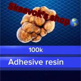 100k adhesive resin