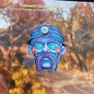 glowing pitman