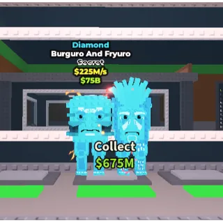 225M/s Diamond Burguro and Fryuro