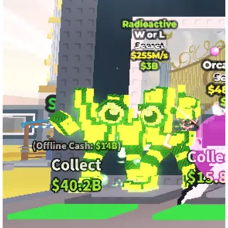 255M/s Radioactive W or L