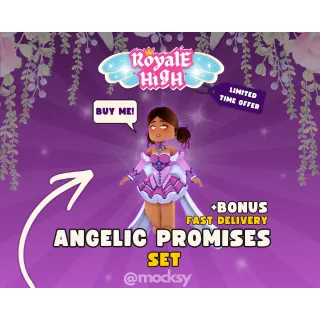 Angelic Promises Set + BONUS | Royale High – Fast Delivery (Read Description)