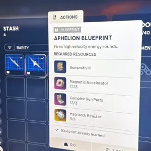 Aphelion Blueprint