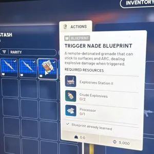 Trigger Nade Blueprint