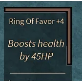 Bloodlines - Hp Ring +4 