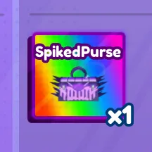 Spiked purse - baddies