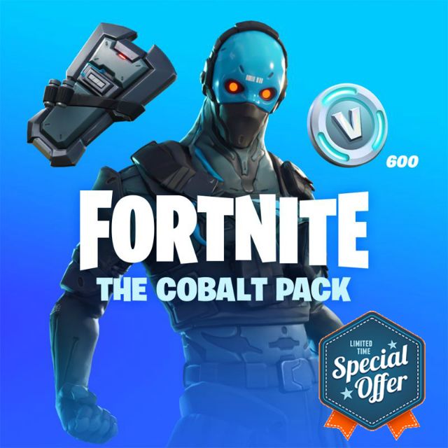Fortnite Starter Pack 600 VBucks + New Cobalt Skin Other Gift Cards Gameflip