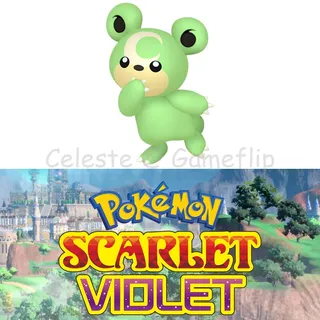 Scarlet Violet Shiny 6IV Teddiursa