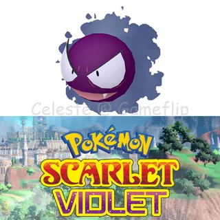 Scarlet Violet Shiny 6IV Gastly