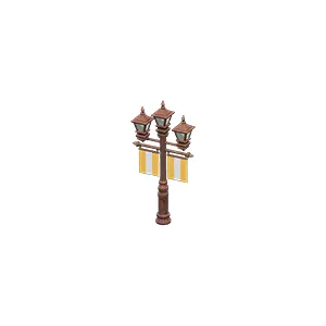 Furniture | 40 x Brown Street Lamp Banners