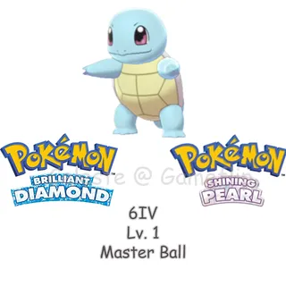 BDSP 6IV Shiny Squirtle