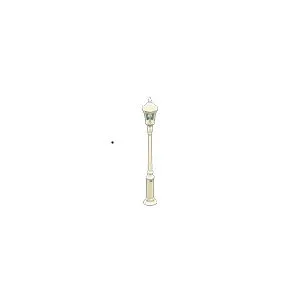 Furniture | 20 White Streetlamps