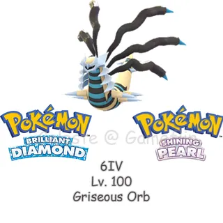 BDSP 6IV Shiny Giratina Origin Forme