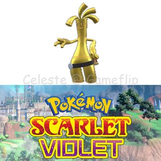 Scarlet Violet Gholdengo Shiny Locked