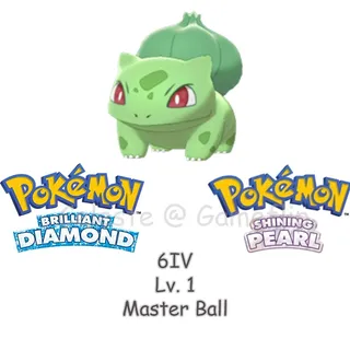 BDSP 6IV Shiny Bulbasaur