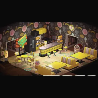 Furniture | Yellow Diner Set